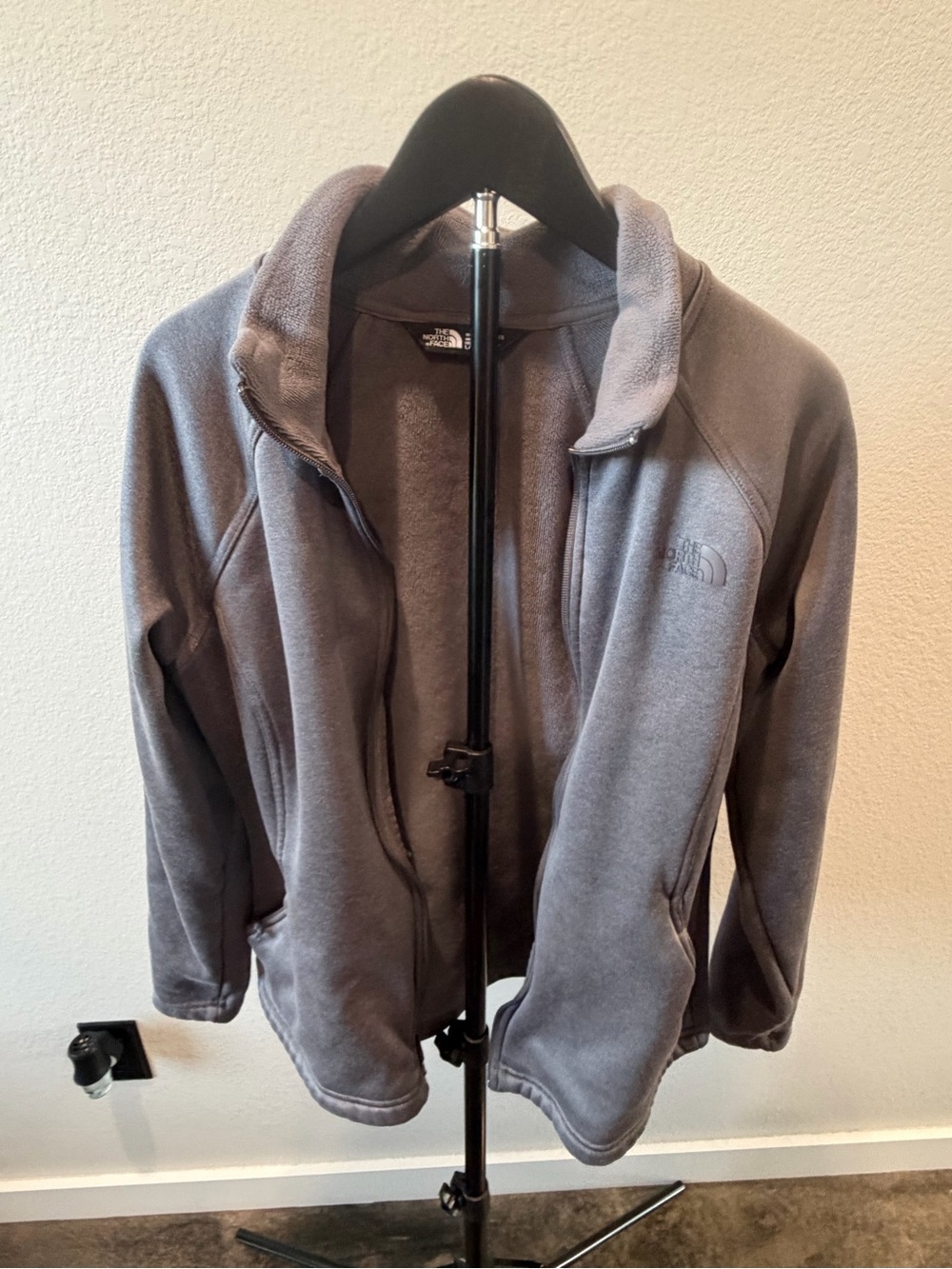 The North Face Taupe Gray Women's Fleece Jacket
